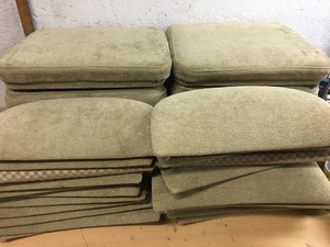 Tapizado de 20 sillas en tela ignifuga m 1 en arguelles