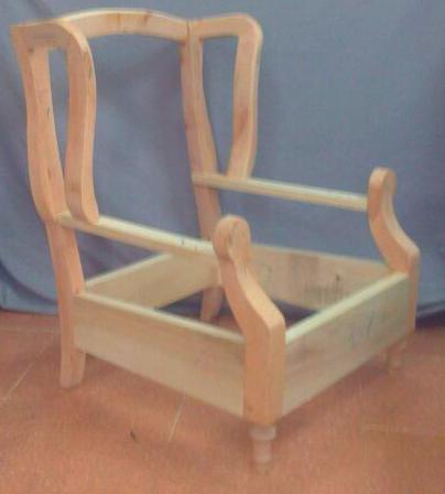 Fabricaión de sillón a medida en Madrid